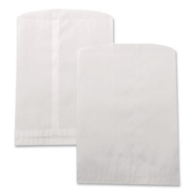 BAGGW1500 Grocery Bag, 30# Size, 30# Basis Weight, 7.5" x 10.5", White, 500/Box ROSS & WALLACE PAPER PRODUCTS, INC.