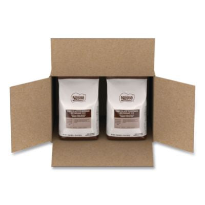 NES81794CT Premium Hot Chocolate Mix, Rich Chocolate, 1.75 lb Bag, 6/Carton NESTLE