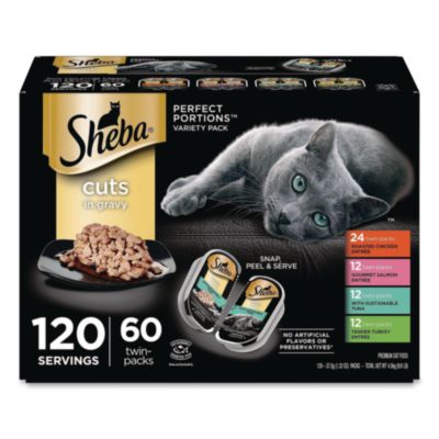 GRR22002668 Perfect Portions Variety Twin Packs, Assorted Flavors, 1.32 oz Can, 60/Carton