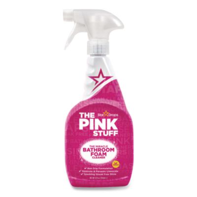 RST823787 Miracle Bathroom Foam Cleaner, Fruity Scent, 25.4 oz Trigger Spray Bottle STAR BRANDS LIMITED