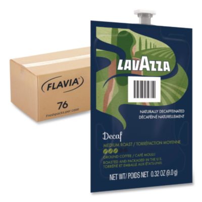 LAV48747 Lavazza Decaf Freshpack, 76/Carton LAVAZZA