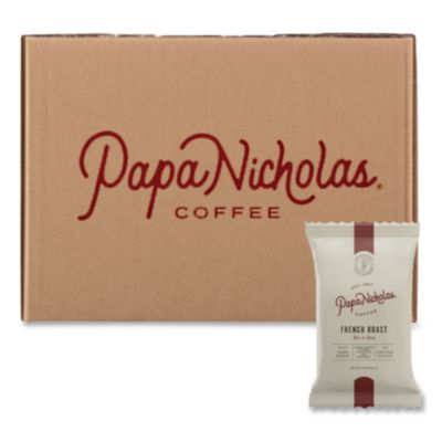 PCO25183 Premium Coffee, French Roast, 18/carton PAPANICHOLAS COFFEE