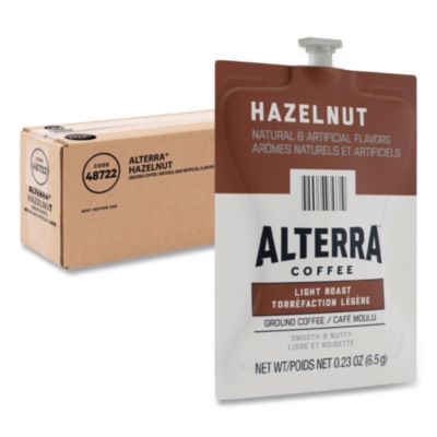 LAV48722 Alterra Hazelnut Coffee Freshpack, 40/Carton