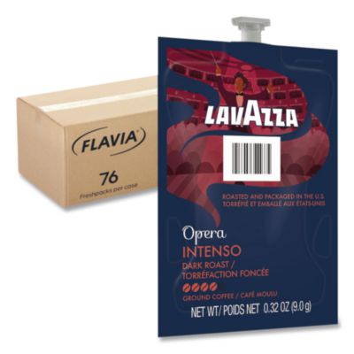 LAV48106 Intenso Coffee Freshpack, 76/Carton LAVAZZA