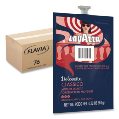 LAV48105 Classico Coffee Freshpack, 76/Carton LAVAZZA