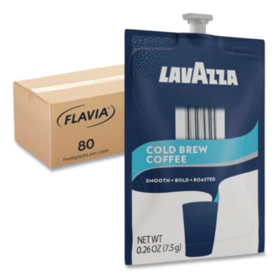 LAV48059 Cold Brew Coffee Freshpack, 80/Carton LAVAZZA