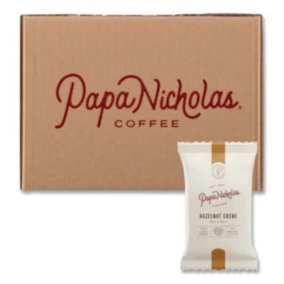 PCO25187 Premium Coffee, Hazelnut Creme, 18/carton PAPANICHOLAS COFFEE