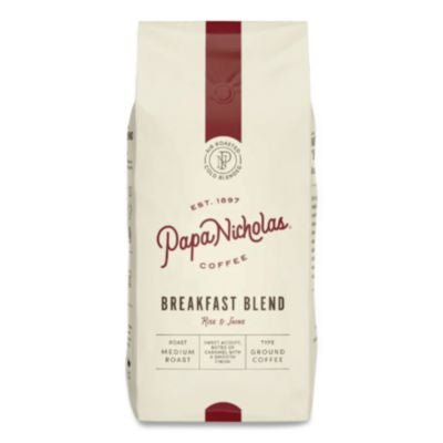 PCO32006 Premium Coffee, Whole Bean, Breakfast Blend PAPANICHOLAS COFFEE