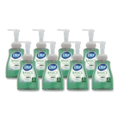 DIA35432 Basics Hypoallergenic Foaming Hand Wash, Aquatic, 10 oz, 8/Carton DIAL PROFESSIONAL