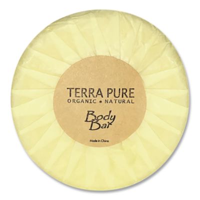 DHS002058 Terra Pure Cleansing Bar, Green Tea Lemongrass, 1.25 oz, 350/Carton DIVERSIFIED HOSPITALITY SOLUTIONS, LTD.