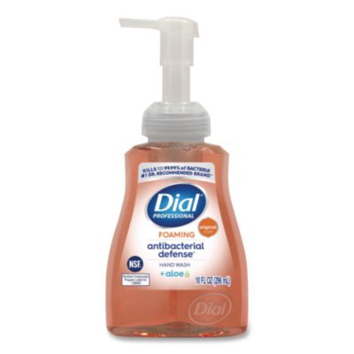 DIA35446EA Original Antibacterial Defense Foaming Hand Wash, Original Scent, 10 oz Pump Bottle DIAL PROFESSIONAL