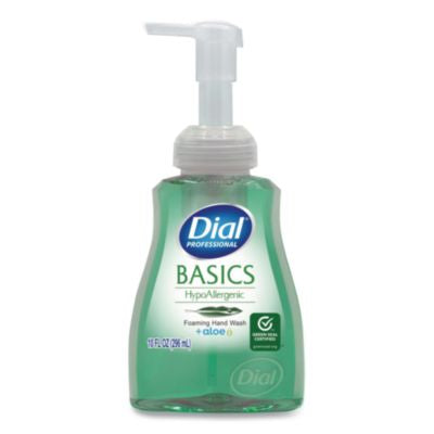 DIA35432EA Basics Hypoallergenic Foaming Hand Wash, Aquatic, 10 oz Pump Bottle DIAL PROFESSIONAL