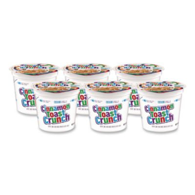 AVTSN13897 Cinnamon Toast Crunch Cereal, Single-Serve 2 Oz Cup, 6/pack GENERAL MILLS