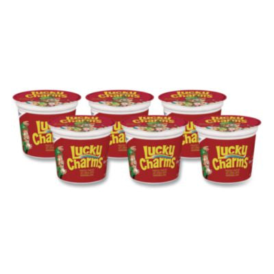 AVTSN13899 Lucky Charms Cereal, Single-Serve 1.73 oz Cup, 6/Box