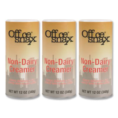 OFX00020G Powdered Non-Dairy Creamer, Regular, 12 oz Canister, 3/Pack OFFICE SNAX, INC.