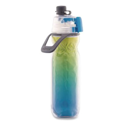 OCLHMLDP07OMB Elite Mist 'N Sip Plastic Double-Wall Insulated Water Bottle, 20 oz, Ombre Blue O2COOL, LLC