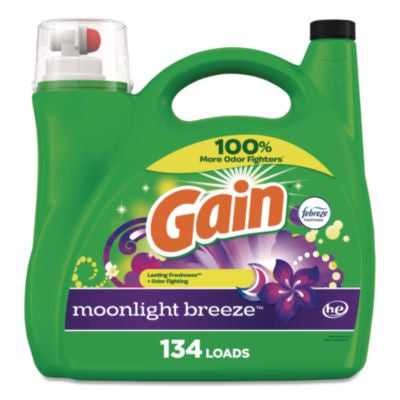 PGC19112 Liquid Laundry Detergent, HE Compatible, Moonlight Breeze, 194 oz Bottle PROCTER & GAMBLE