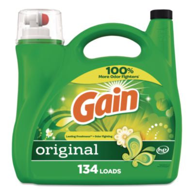 PGC19114 Liquid Laundry Detergent, HE Compatible, Original Scent, 194 oz Bottle PROCTER & GAMBLE