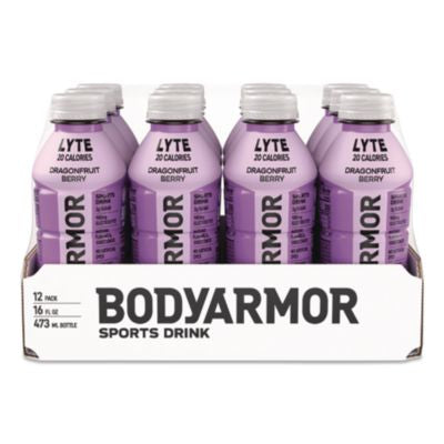 BDA411891 LYTE Sports Drink, Dragonfruit Berry, 16 oz Bottle, 12/Pack