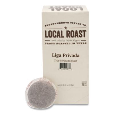 ICCICF18053 Liga Privida Coffee Pods, 18/Box INDEPENDENCE COFFEE CO.