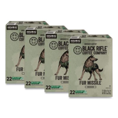 GMT5510CT Fur Missile Coffee K-Cups, 22/Box, 4 Boxes/Carton KEURIG DR PEPPER
