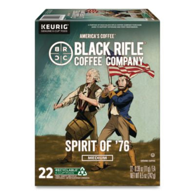GMT0501 Spirit of '76 Coffee K-Cups, 22/Box KEURIG DR PEPPER
