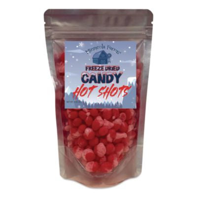 OFX00642 Freeze Dried Candy, Hot Shots, Cinnamon, 2.25 lb bag, 12/Carton