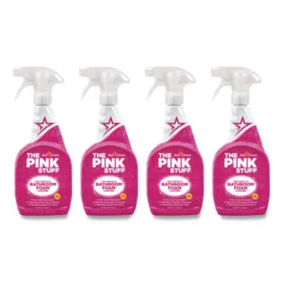 RST823787CT Miracle Bathroom Foam Cleaner, Fruity Scent, 25.4 oz Trigger Spray Bottle, 4/Carton STAR BRANDS LIMITED