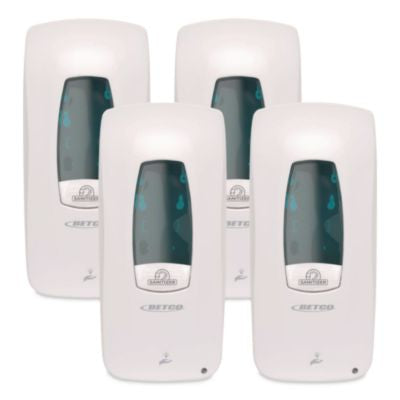 BET9302600 Clario C3 Touch Free Dispenser, 1,000 mL, 6.18 x 4 x 12.87, White, 4/Carton