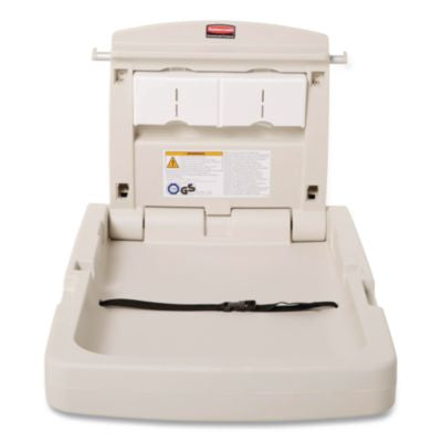 RCPFG781988LPLA Baby Changing Station Vertical, 34.1 x 23, Light Platinum RUBBERMAID COMMERCIAL PROD.
