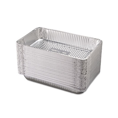 HFA20190050 Aluminum Steam Table Pans, Full-Size Deep, 60 Gauge, 3.19" Deep, 12.19 x 20.75, 50/Carton HOFFMASTER