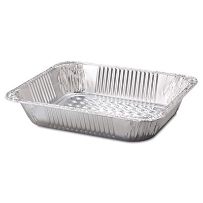 HFA32140 Aluminum Steam Table Pans, Half Size Deep, 2.56" Deep, 10.38 x 12.75, 100/Carton