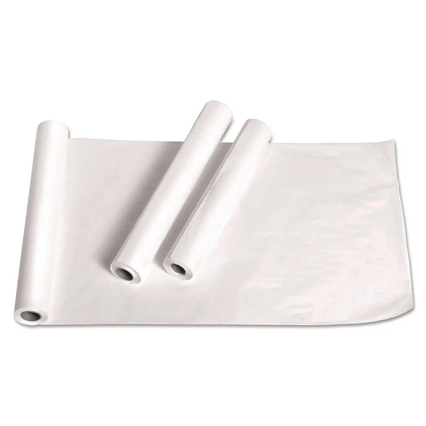 MIINON24324 Exam Table Paper, Deluxe Crepe, 18" x 125 ft, White, 12/Carton Medline