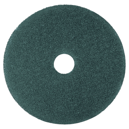 MMM08413 Low-Speed High Productivity Floor Pads 5300, 20" Diameter, Blue, 5/carton
