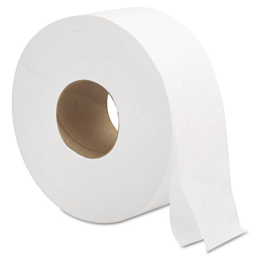 GEN9JUMBOB Jumbo Roll Bath Tissue, Septic Safe, 2-Ply, 3.3" x 700 ft, White, 12 Rolls/Carton