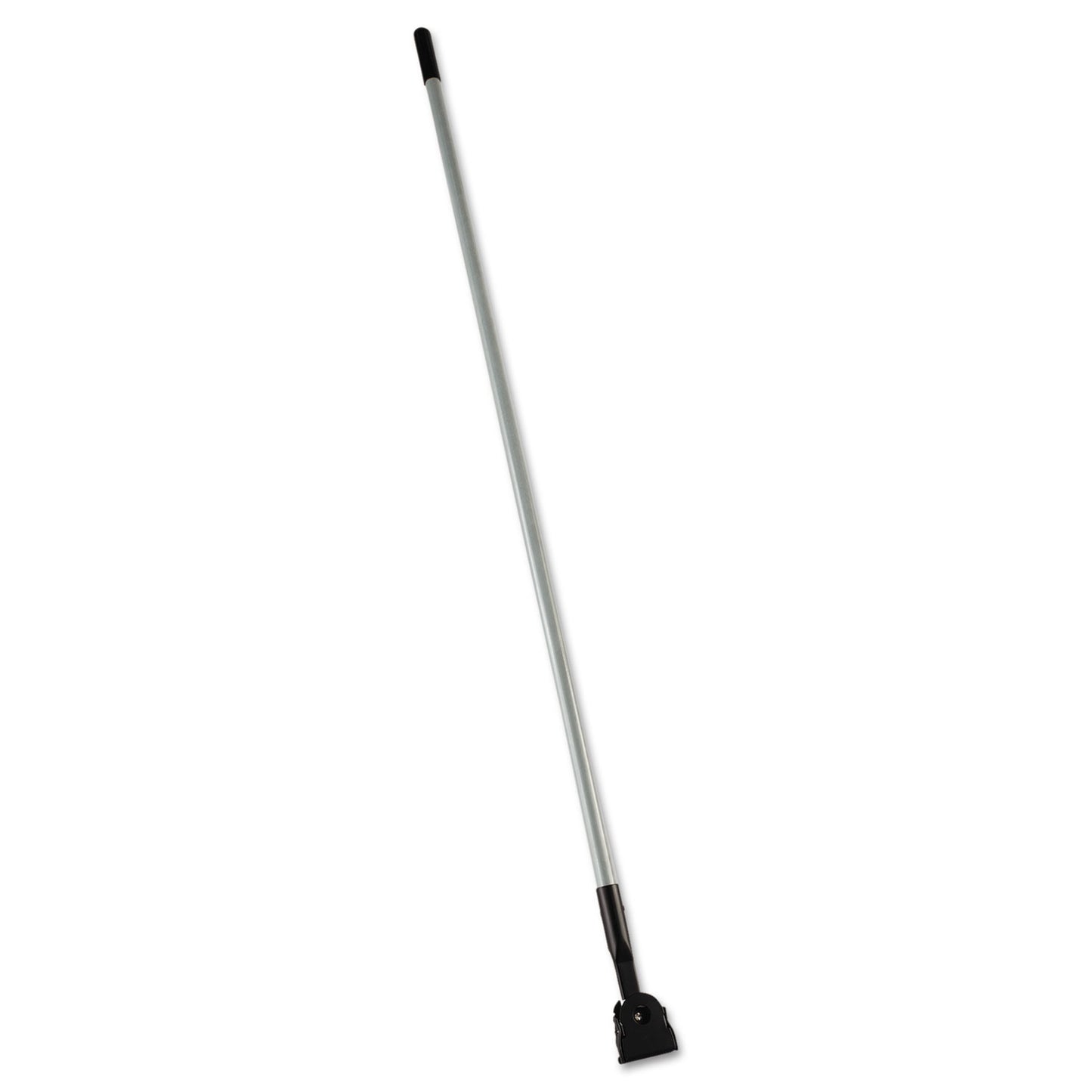 RCPM146 Snap-On Fiberglass Dust Mop Handle, 1" dia x 60", Gray/Black
