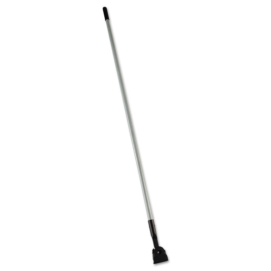 RCPM146 Snap-On Fiberglass Dust Mop Handle, 1" dia x 60", Gray/Black