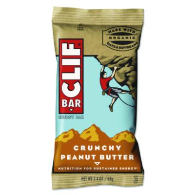 CBC50120 Energy Bar, Crunchy Peanut Butter, 2.4 oz., 12/Box CLIF BAR & COMPANY