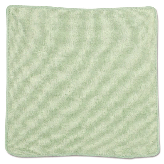 RCP1820578 Microfiber Cleaning Cloths, 12 X 12, Green, 24/pack