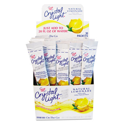 CRY79600 Flavored Drink Mix, Lemonade, 30 .17oz Packets/box