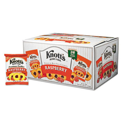 BSC59636 Premium Berry Jam Shortbread Cookies, Raspberry, 2 Oz Pack, 36/carton BISCOMERICA CORP.