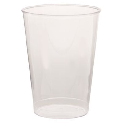 WNAT7T Comet Plastic Tumbler, Tall, 7 oz, Clear, 25/Pack, 20 Packs/Carton