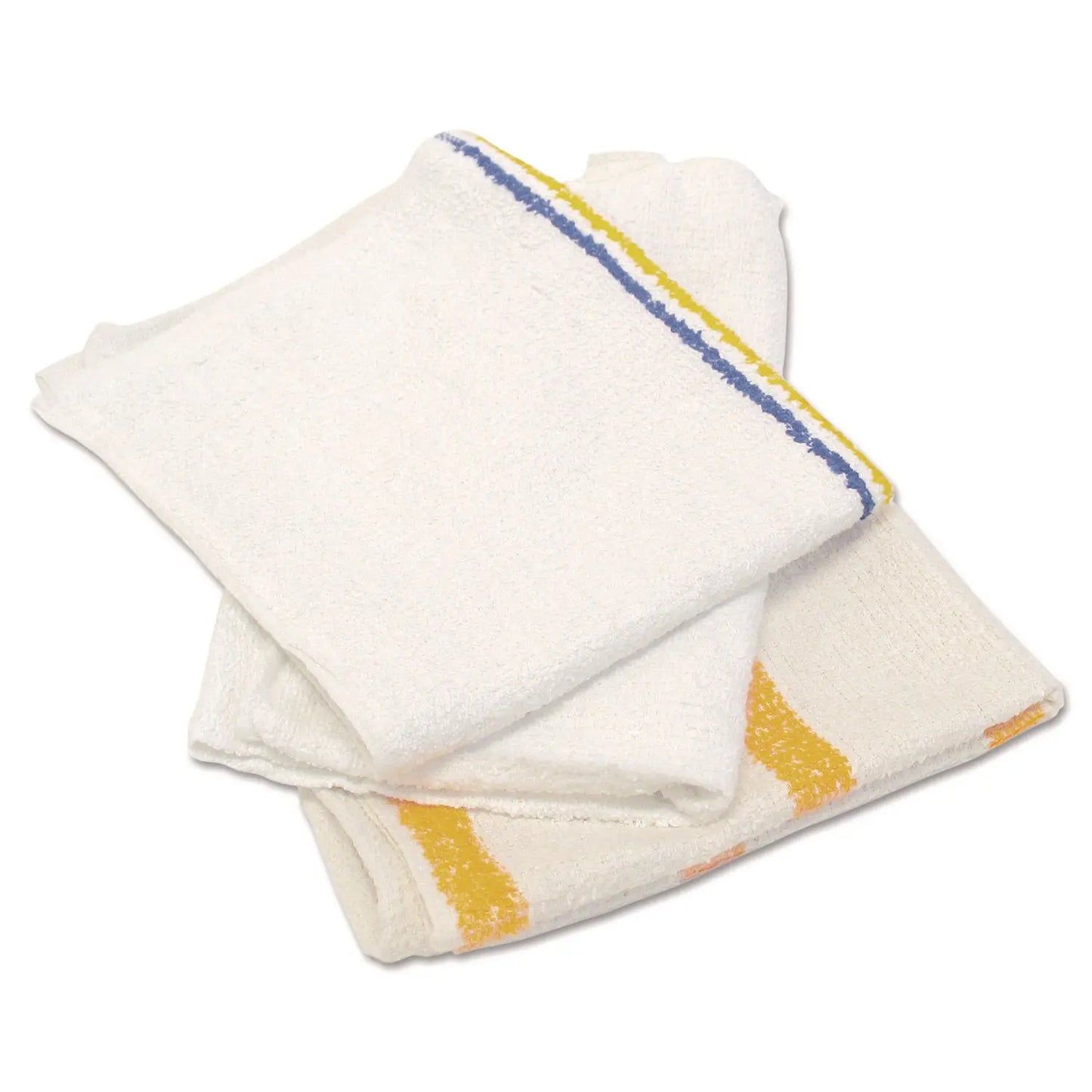 HOS53425BP Value Counter Cloth/Bar Mop, 14 x 17, White, 25 Pounds/Bag HOSPECO
