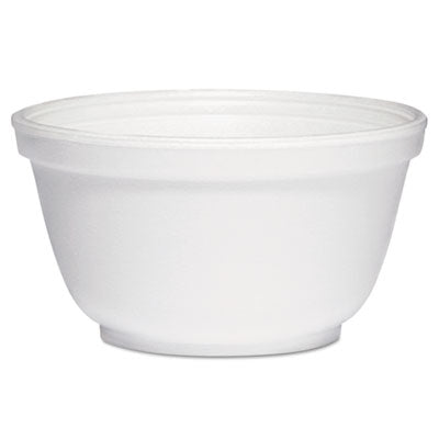 DCC10B20 Foam Bowls, 10 Oz, White, 50/pack, 20 Packs/carton DART