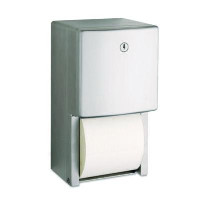 BOB4288 ConturaSeries Two-Roll Tissue Dispenser, 6.08 x 5.94 x 11, Stainless Steel