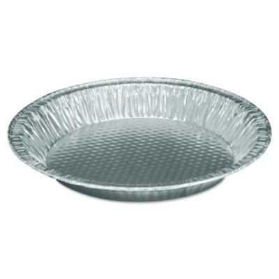 HFA30535 Aluminum Pie Pan, #10, 9.63" Diameter x 1.22" h, 200/Carton HOFFMASTER