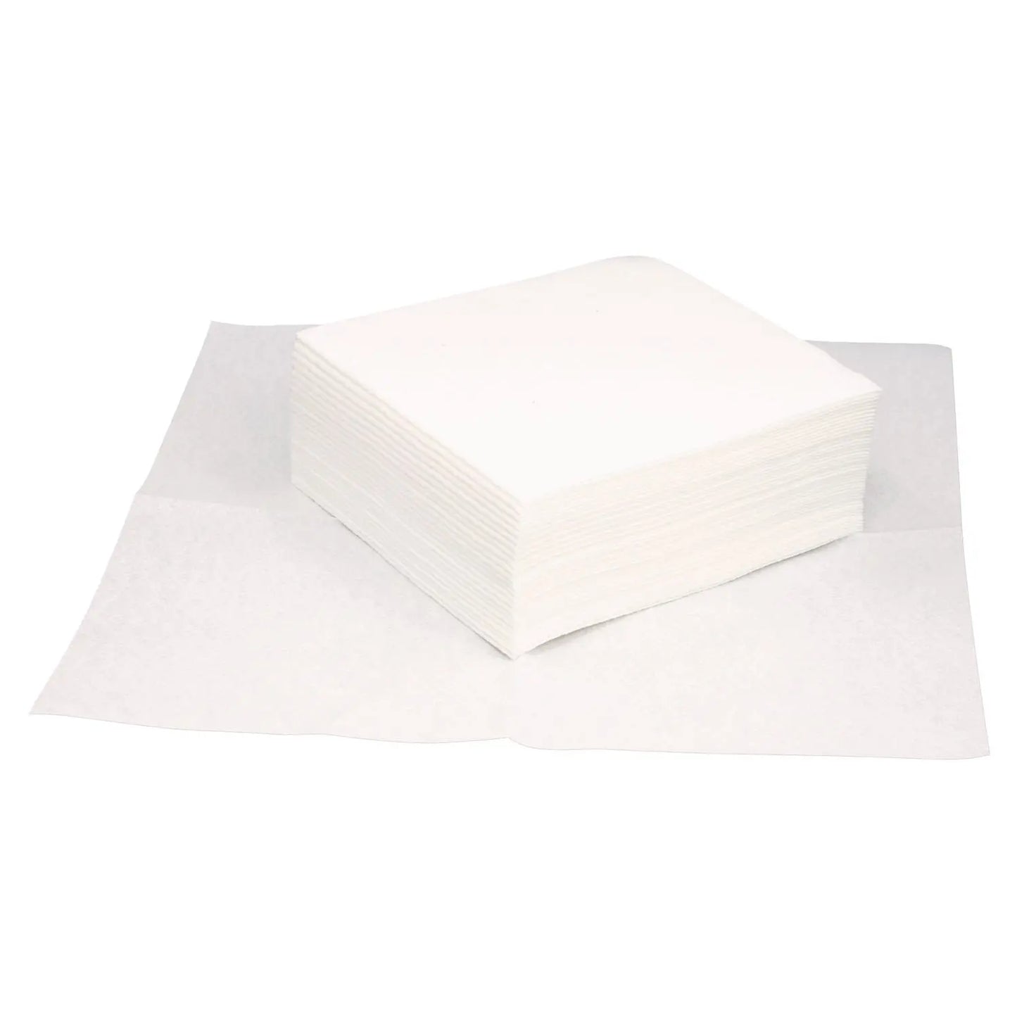 HOSGOA5500 TASKBrand Grease and Oil Wipers, Quarterfold, 12 x 13.25, White, 50/Pack, 16 Packs/Carton HOSPECO
