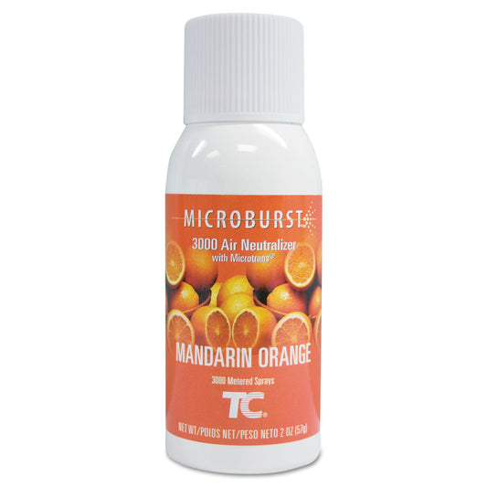 RCP402408 Microburst 3000 Refill, Mandarin Orange, 2 Oz Aerosol Spray, 12/carton