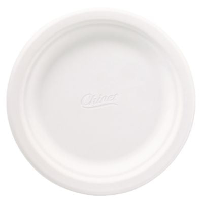 HUH21226CT Classic Paper Plates, 6.75" Dia, White, 125/pack, 8 Packs/carton