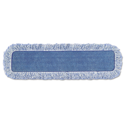 RCPQ41600CT High Absorbency Mop Pad, Nylon/polyester Microfiber, 18" Long, Blue